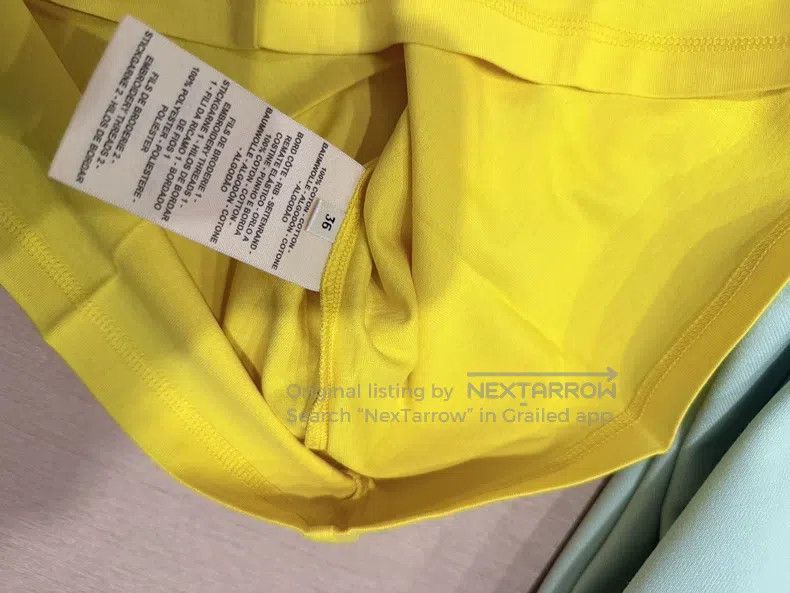 Hermes Hermes Limited color lemon yellow embroidered T-shirt Size XS / US 0-2 / IT 36-38 - 4 Thumbnail