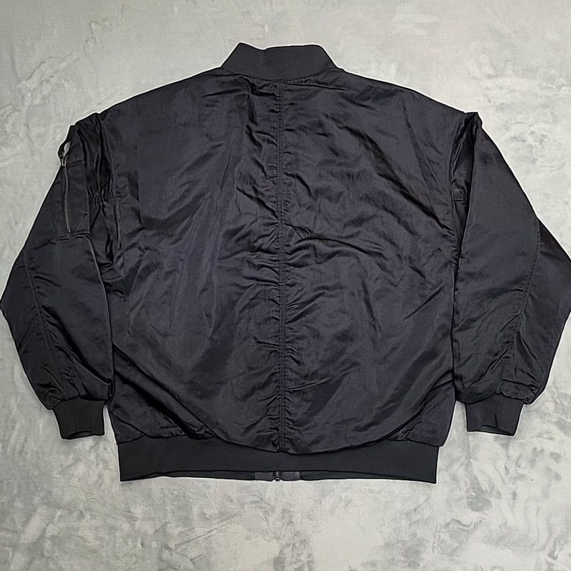 Nike Nike Jacket Men L Black Reversible Quilted Bomber MA1 Flight Streetwear Techwear Size US L / EU 52-54 / 3 - 5 Thumbnail