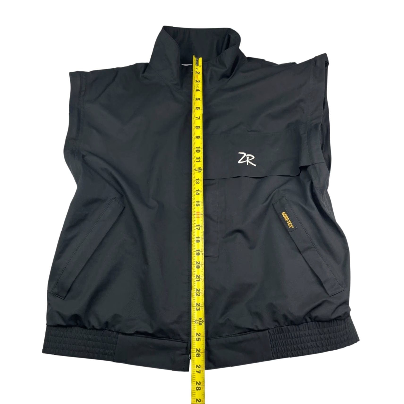 Vintage Zero Restriction Gore-Tex Full Zip Vest Men's L Black Golf Size US L / EU 52-54 / 3 - 7 Thumbnail