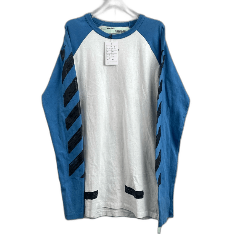 The Row Off White and Blue Long Sleeve Shirt Size US S / EU 44-46 / 1 - 1 Thumbnail