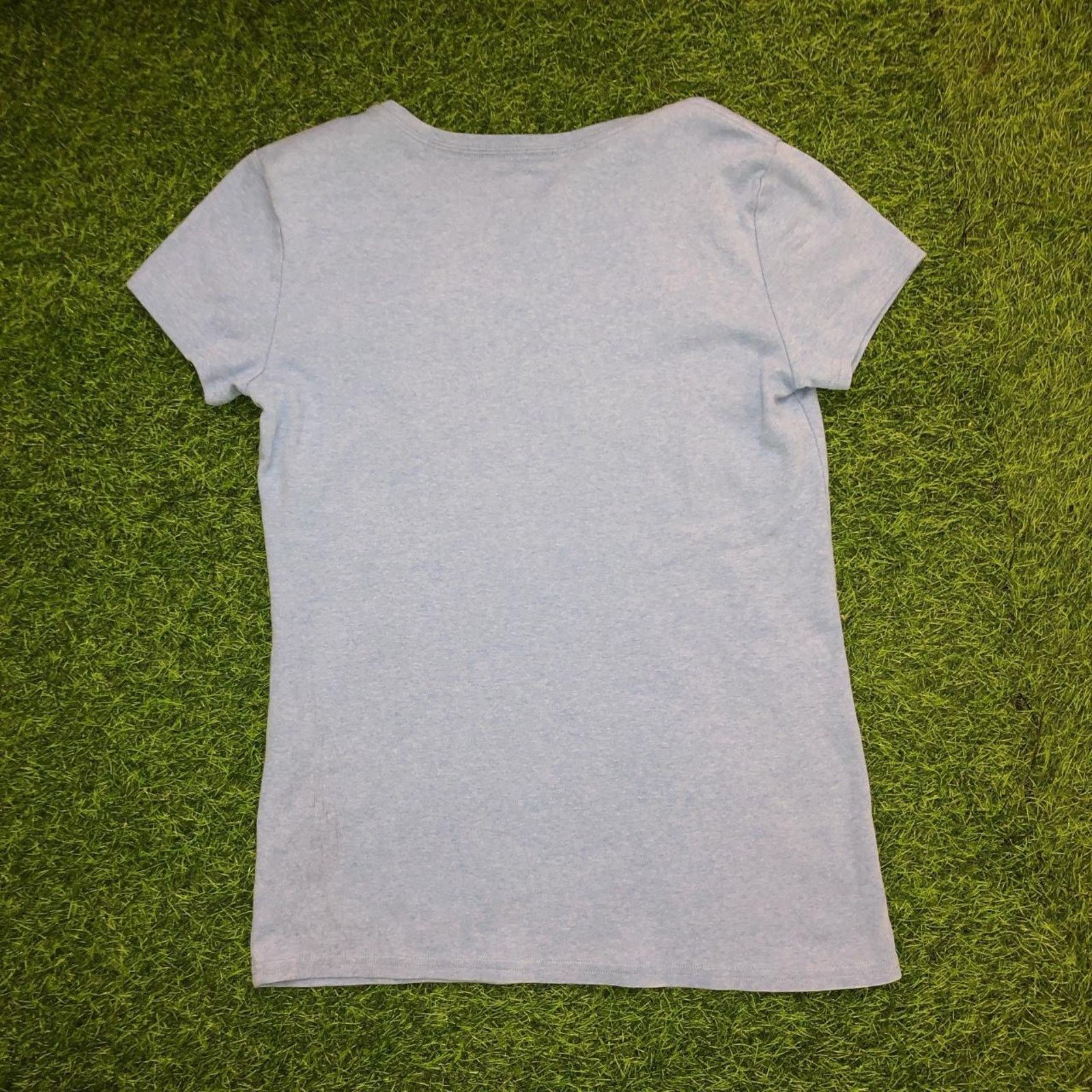 Kirkland Signature Women's Basic Blue Kirklands V-Neck Tee Size XL / US 12-14 / IT 48-50 - 2 Thumbnail