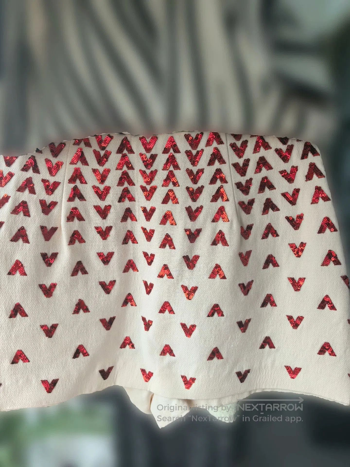 Valentino Valentino Heart Pattern Shorts. Size US 36 / EU 52 - 2 Thumbnail