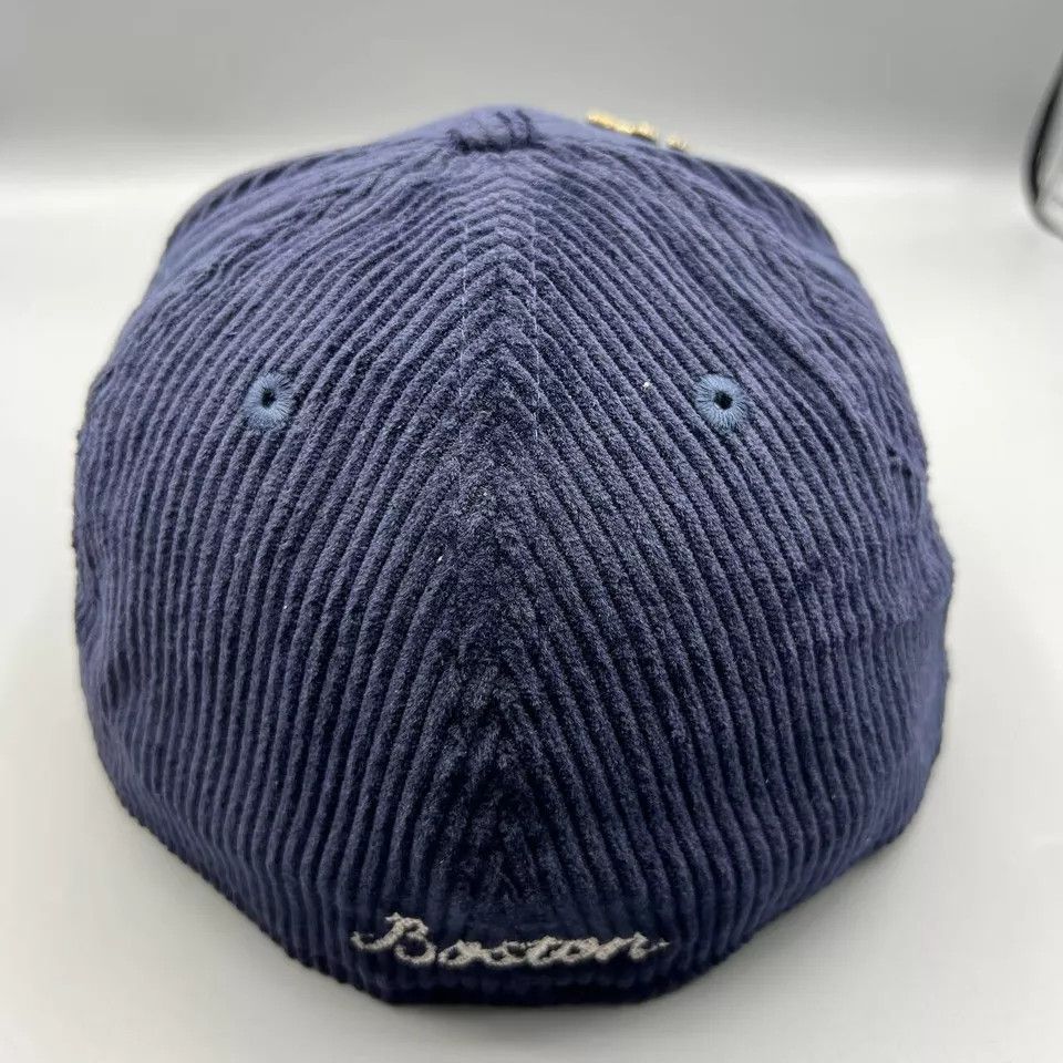 New Era Boston Red Sox Hat Men 7 1/2 Corduroy 59Fifty New Era Fitted Size ONE SIZE - 6 Thumbnail