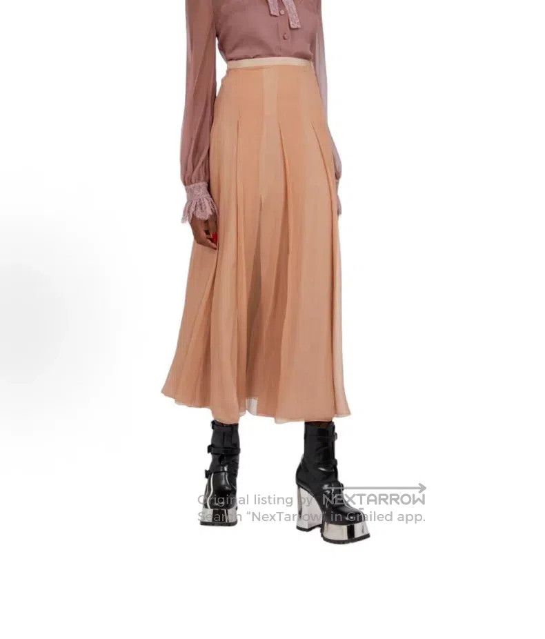 Gucci Gucci Silk pleated skirt Size 27" / US 4 / IT 40 - 9 Thumbnail