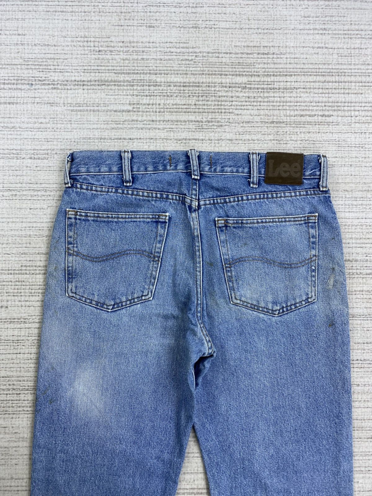 Lee × Vintage Vintage 90s Lee Distressed Denim Pants Size US 34 / EU 50 - 6 Thumbnail