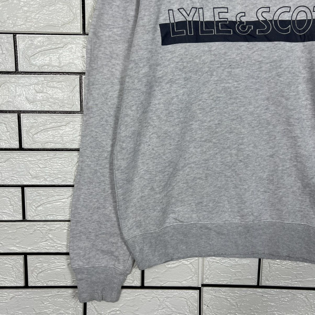 Lyle & Scott Vintage LYLE & SCOTT Big Logo Crewneck Sweatshirt #4248-C193 Size US L / EU 52-54 / 3 - 6 Thumbnail