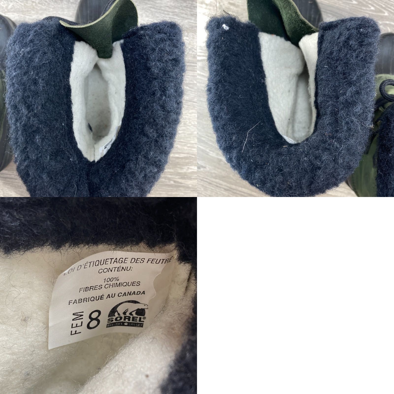 SOREL Sorel Alpine Green Kaufman Canada Insulated Winter Leather Rubber Duck Boots 8 Size US 8 / IT 38 - 8 Thumbnail