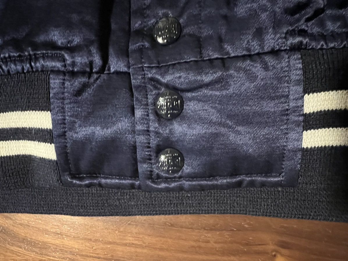 Polo Ralph Lauren Polo Ralph Lauren Satin Letterman Varisty Jacket Navy Large Size US L / EU 52-54 / 3 - 8 Thumbnail