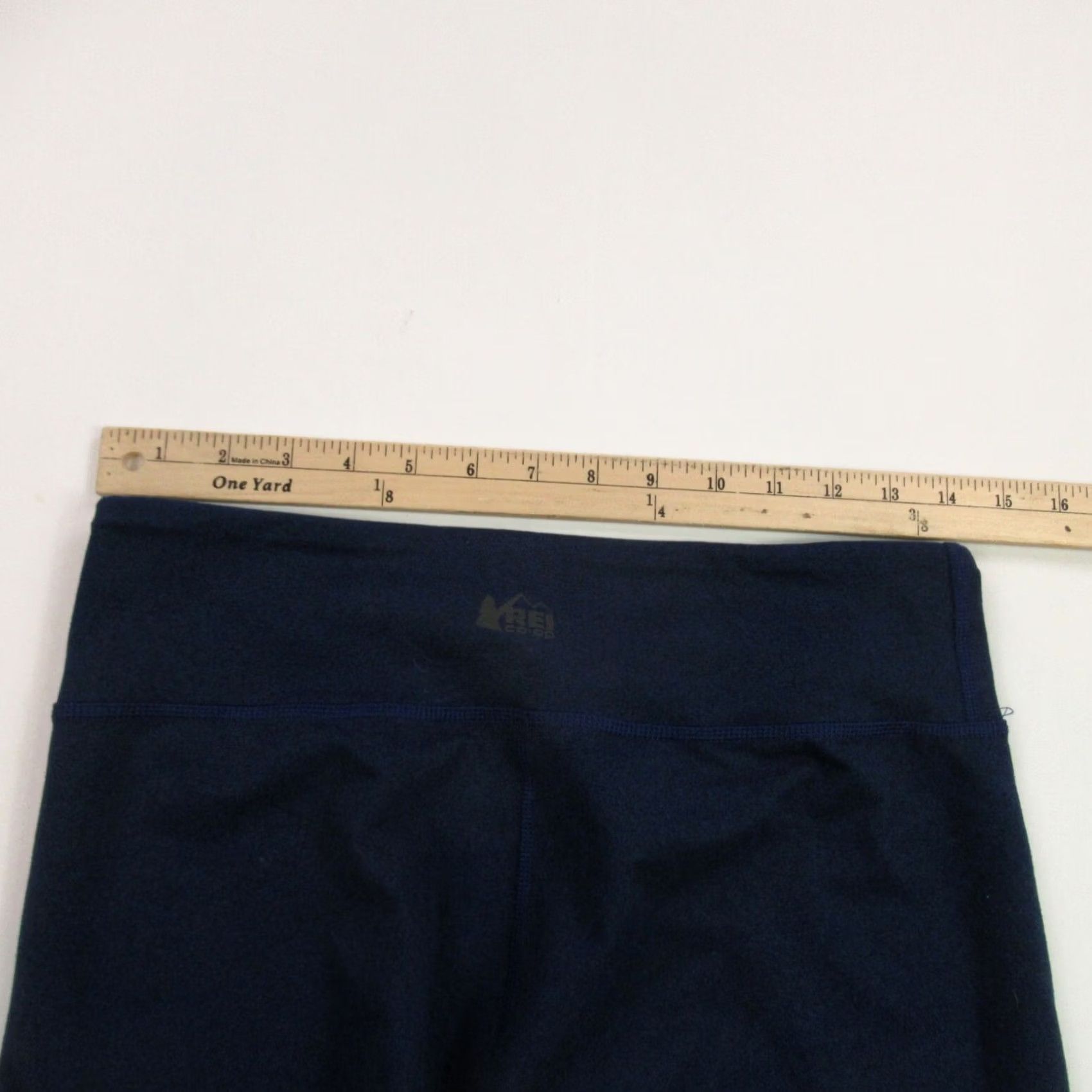 Vintage REI Leggings Womens Medium Blue Stretch Lightweight Yoga Running Outdoors Size 28" / US 6 / IT 42 - 3 Thumbnail