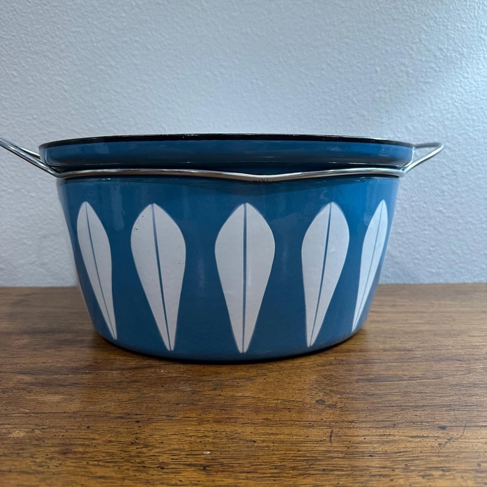 Other Catherine Holm Blue and White Enamel Pot- no lid Size ONE SIZE - 2 Thumbnail