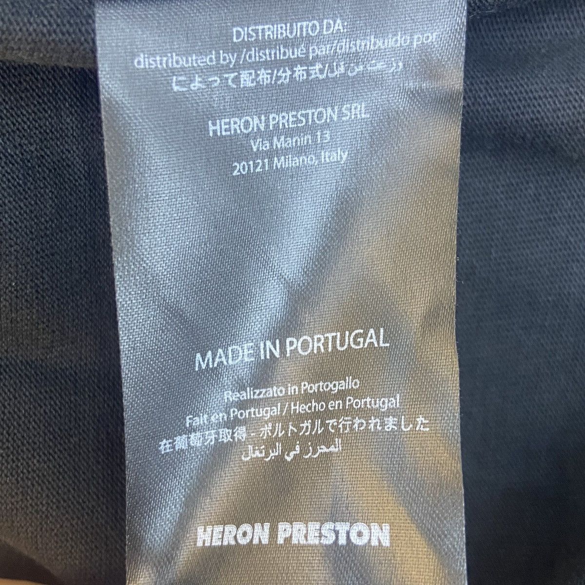 Heron Preston Heron Crane Ghost Fire Skull Black Long Sleeve K26WX Size US S / EU 44-46 / 1 - 9 Thumbnail