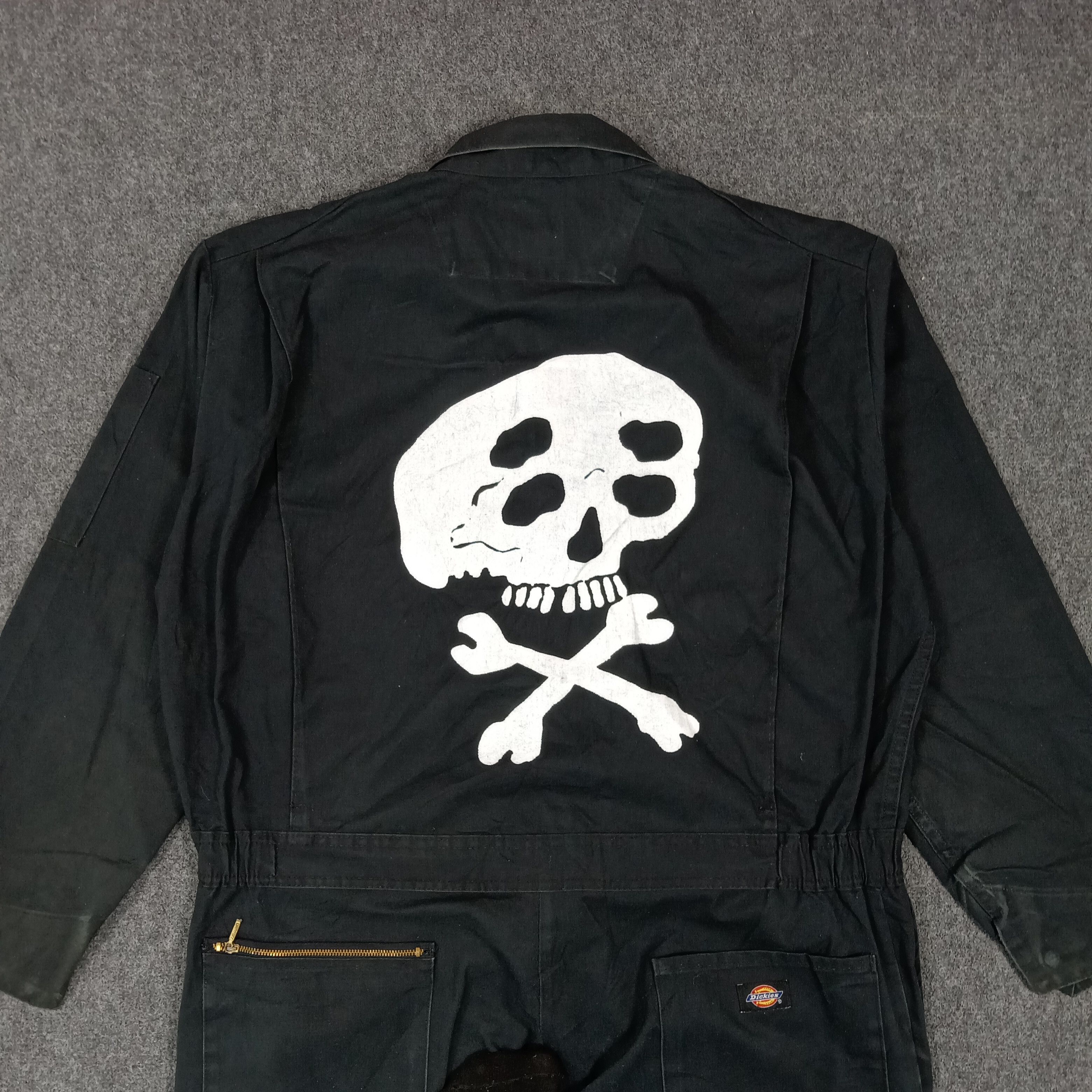 Dickies Dickies Skull Logo Workwear Coverall Jacket C277N20 Size US L / EU 52-54 / 3 - 2 Thumbnail
