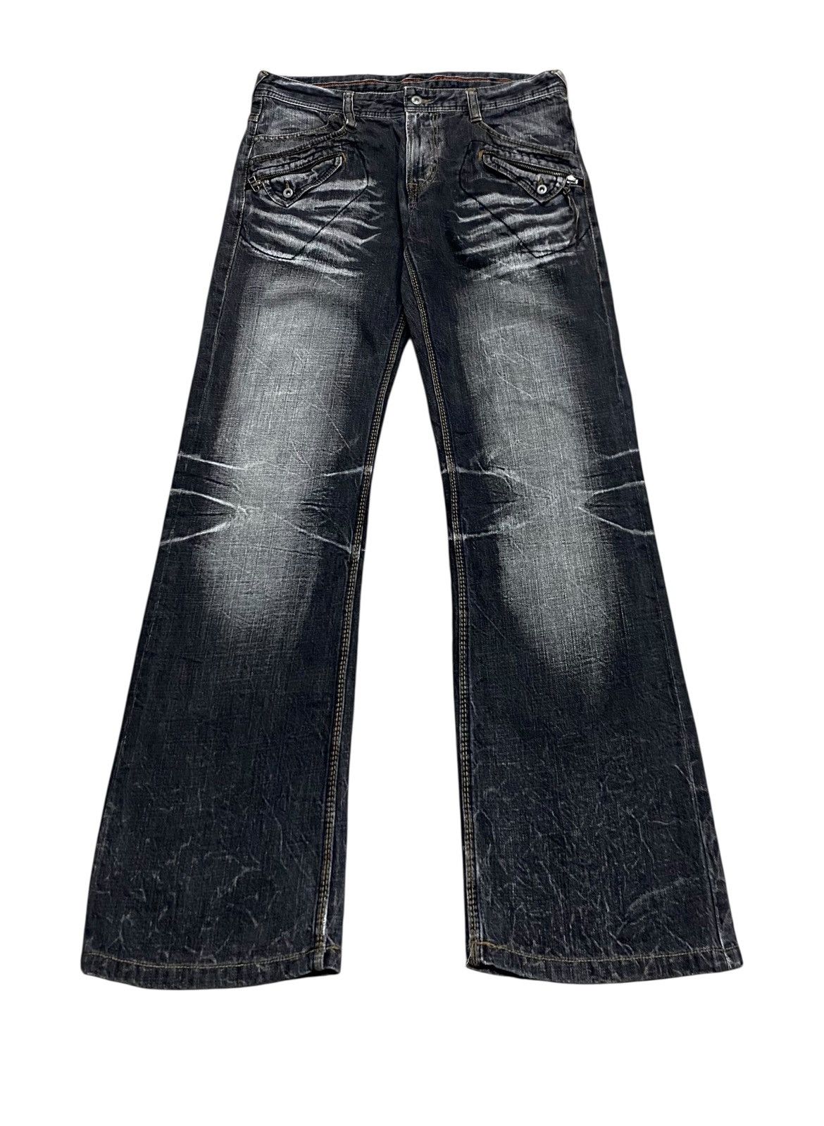 Very Rare Vintage Japanese Brand Nicole Club Jeans 1990s