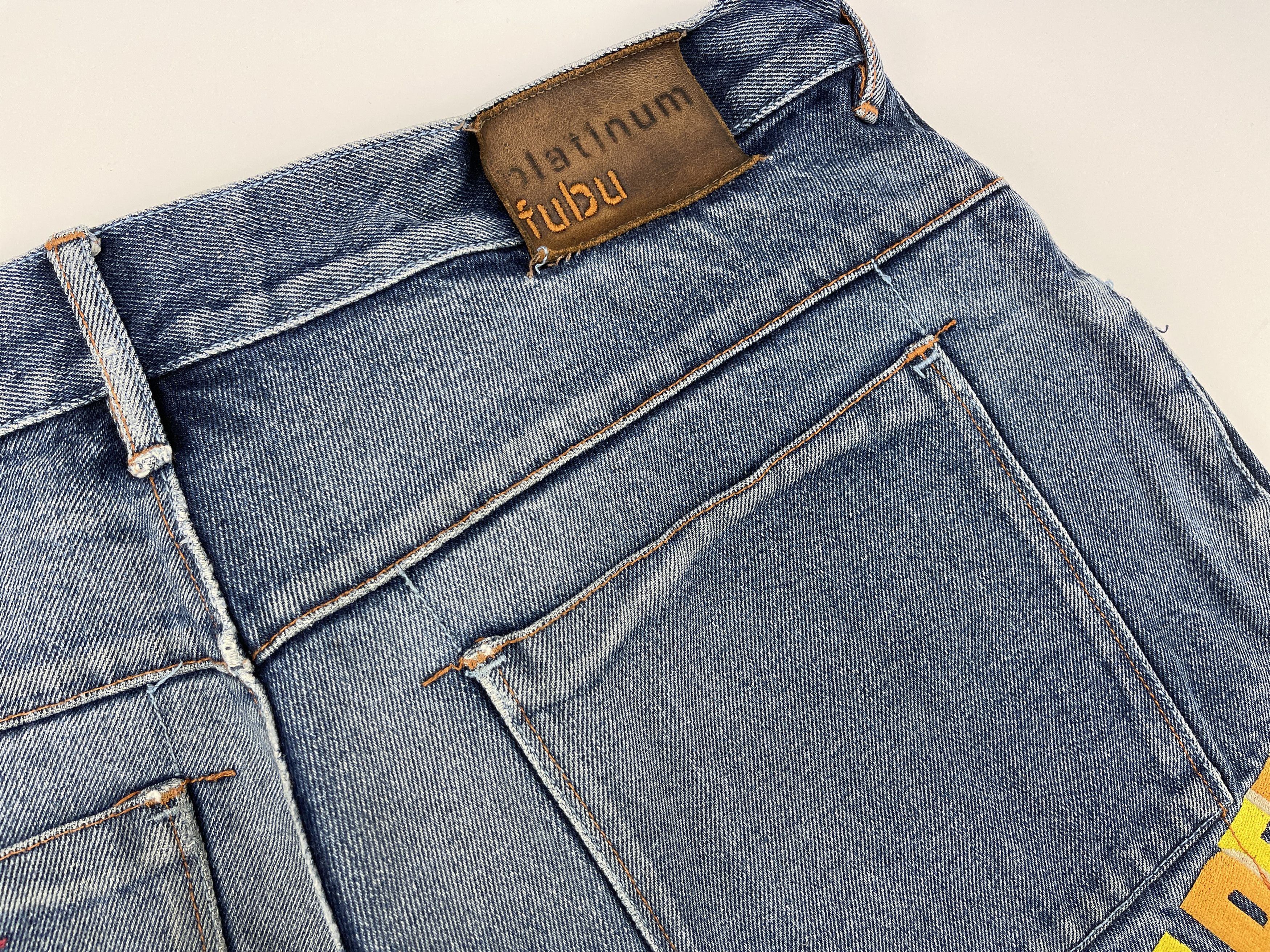 Fubu Platinum FUBU jeans shorts, Fat Albert and the Cosby Kids 36 Size US 36 / EU 52 - 5 Thumbnail