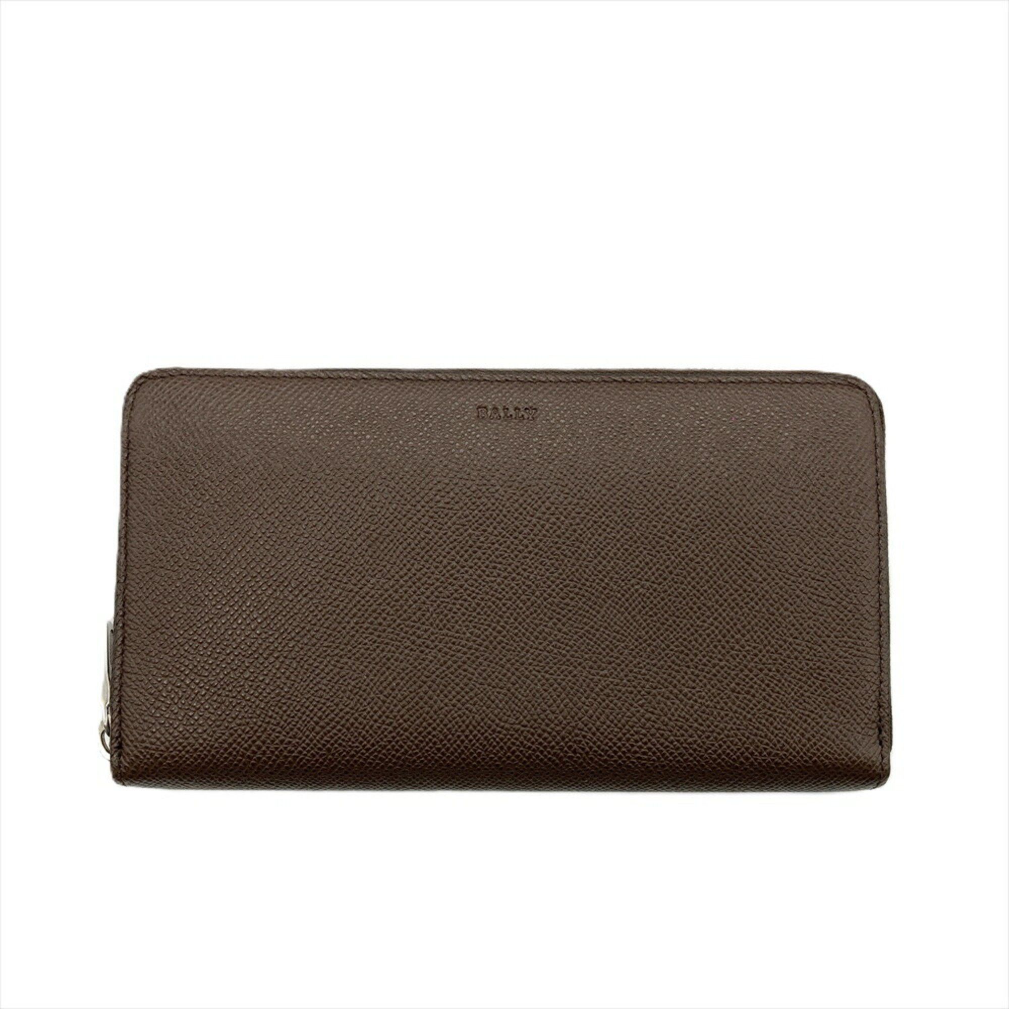 Bally BALLY Balen Round Leather Brown Long Wallet for Men Size ONE SIZE - 1 Thumbnail