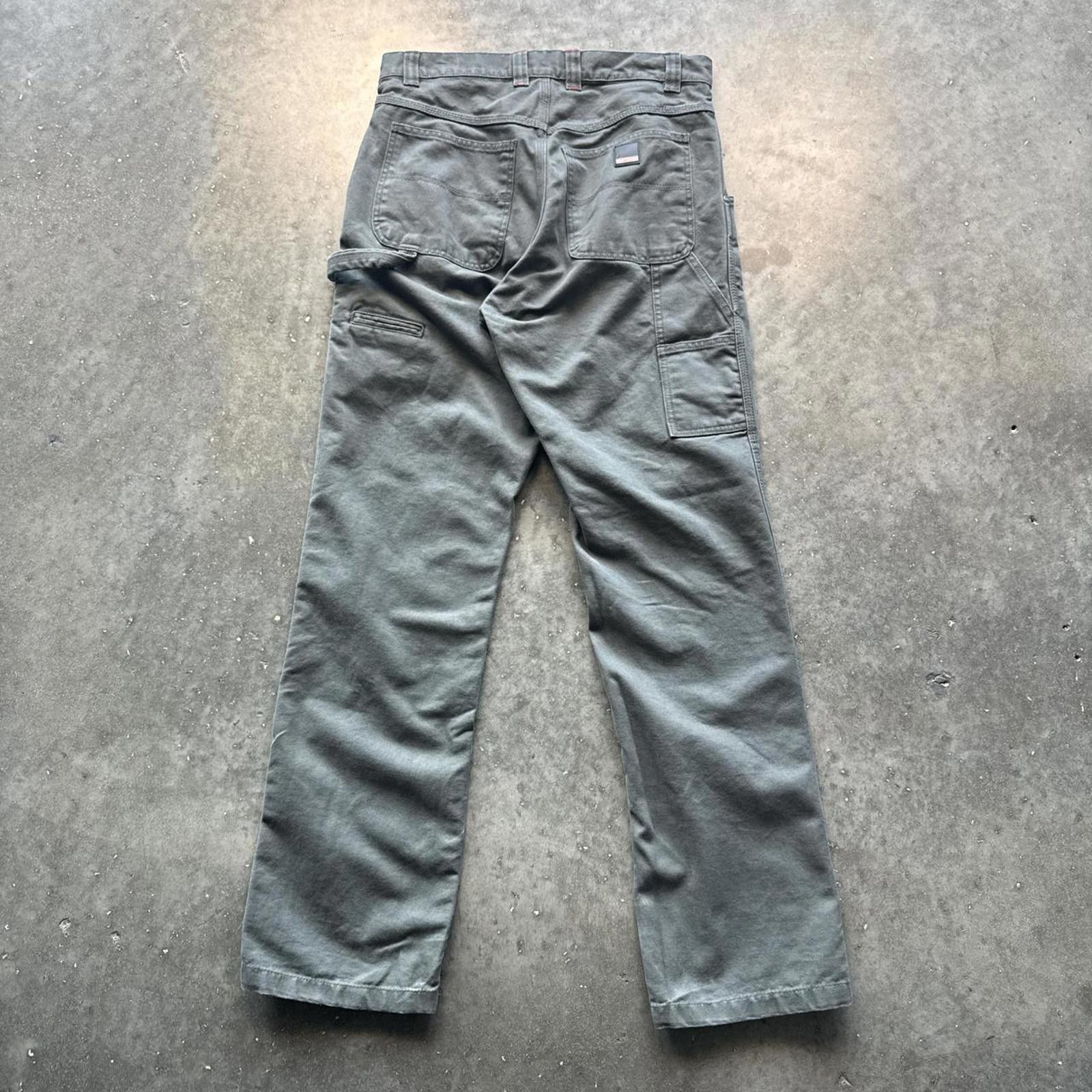 Other Craftman Grey Vintage Y2k Carpernter Pants Size US 34 / EU 50 - 2 Thumbnail