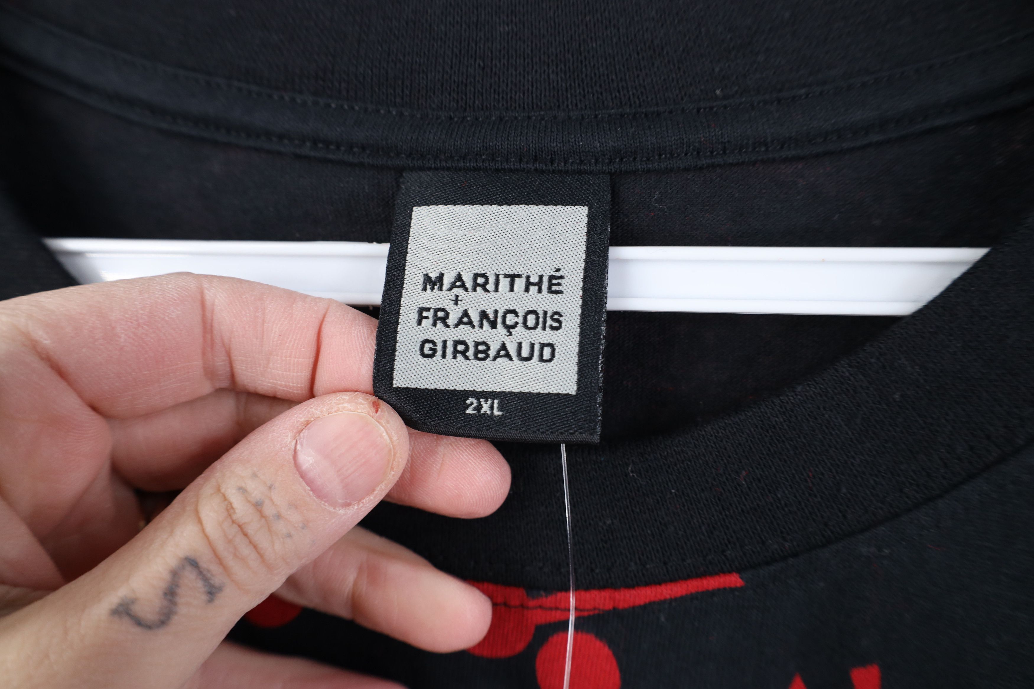 Marithe + Francois Girbaud Deadstock Vintage 90s Marithe Francois Girbaud Baggy T-Shirt Size US XXL / EU 58 / 5 - 6 Thumbnail