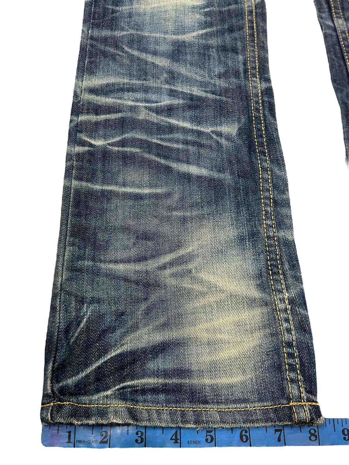 G-Star × Vintage Vintage Gstar Raw Crazy Fade Rusty y2k Jeans Size US 27 - 23 Thumbnail