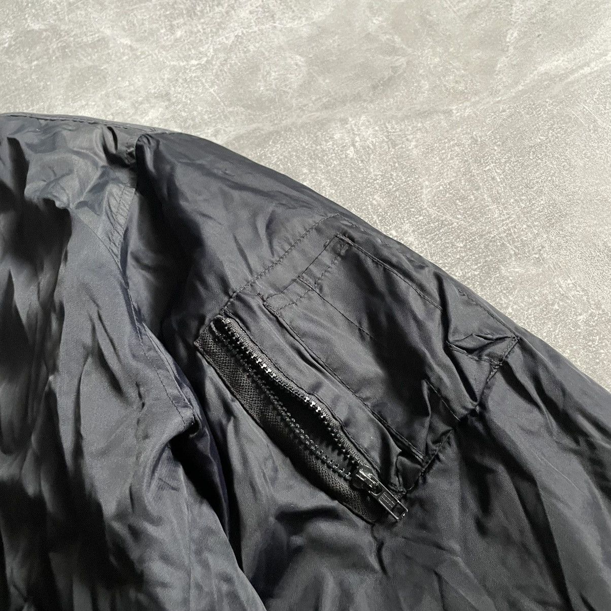If Six Was Nine 90s Challenger ma1 bomber Jacket Vintage military arm fly US Size US XL / EU 56 / 4 - 7 Thumbnail
