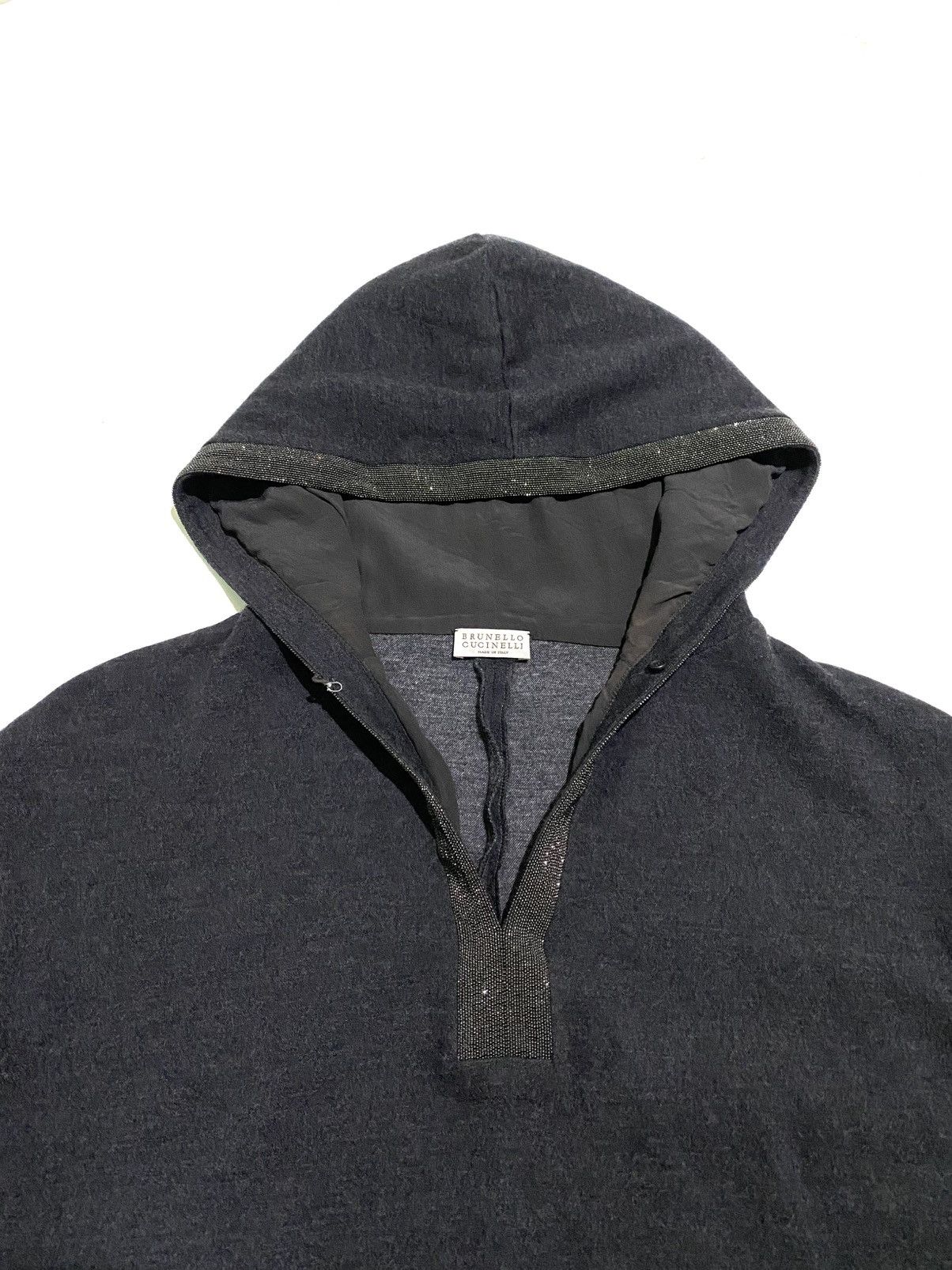 Brunello Cucinelli BRUNELLO CUCINELLI LONG HOODIES Size S / US 4 / IT 40 - 2 Thumbnail