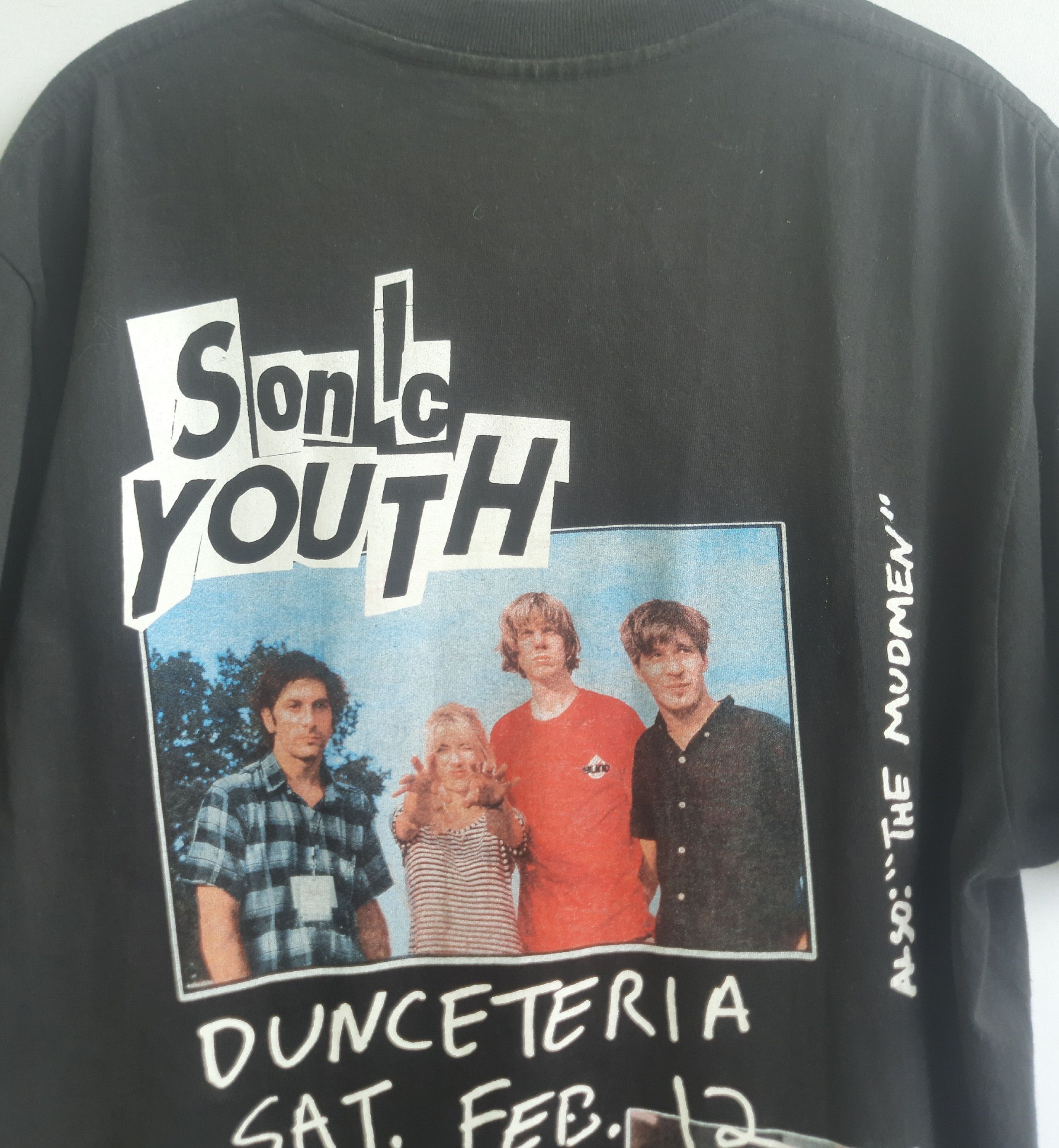 Band Tees Sonic Youth Duncetetia Tour Fans Made T-Shirt Size US XL / EU 56 / 4 - 6 Thumbnail