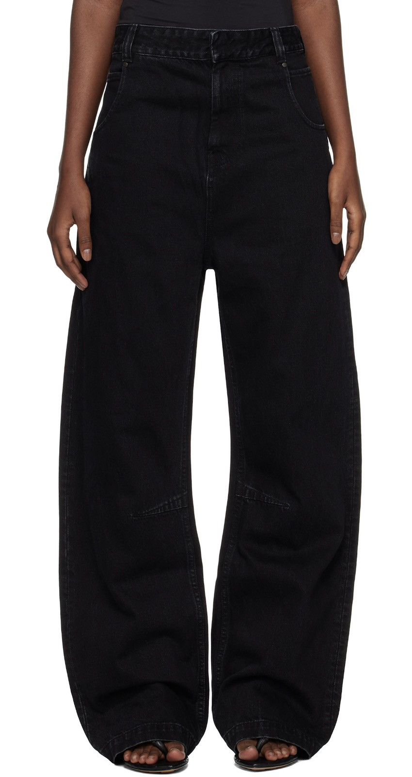 Entire Studios Entire Studios Black Gem Jeans Size 29" - 4 Thumbnail