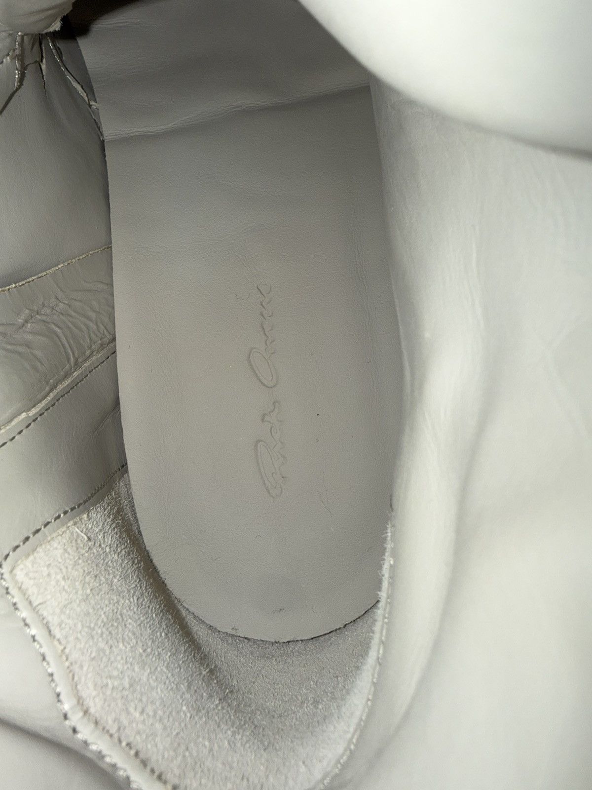 Rick Owens Rick Owens Mainline “Geobasket” Full Grey Size US 8 / IT 38 - 10 Thumbnail
