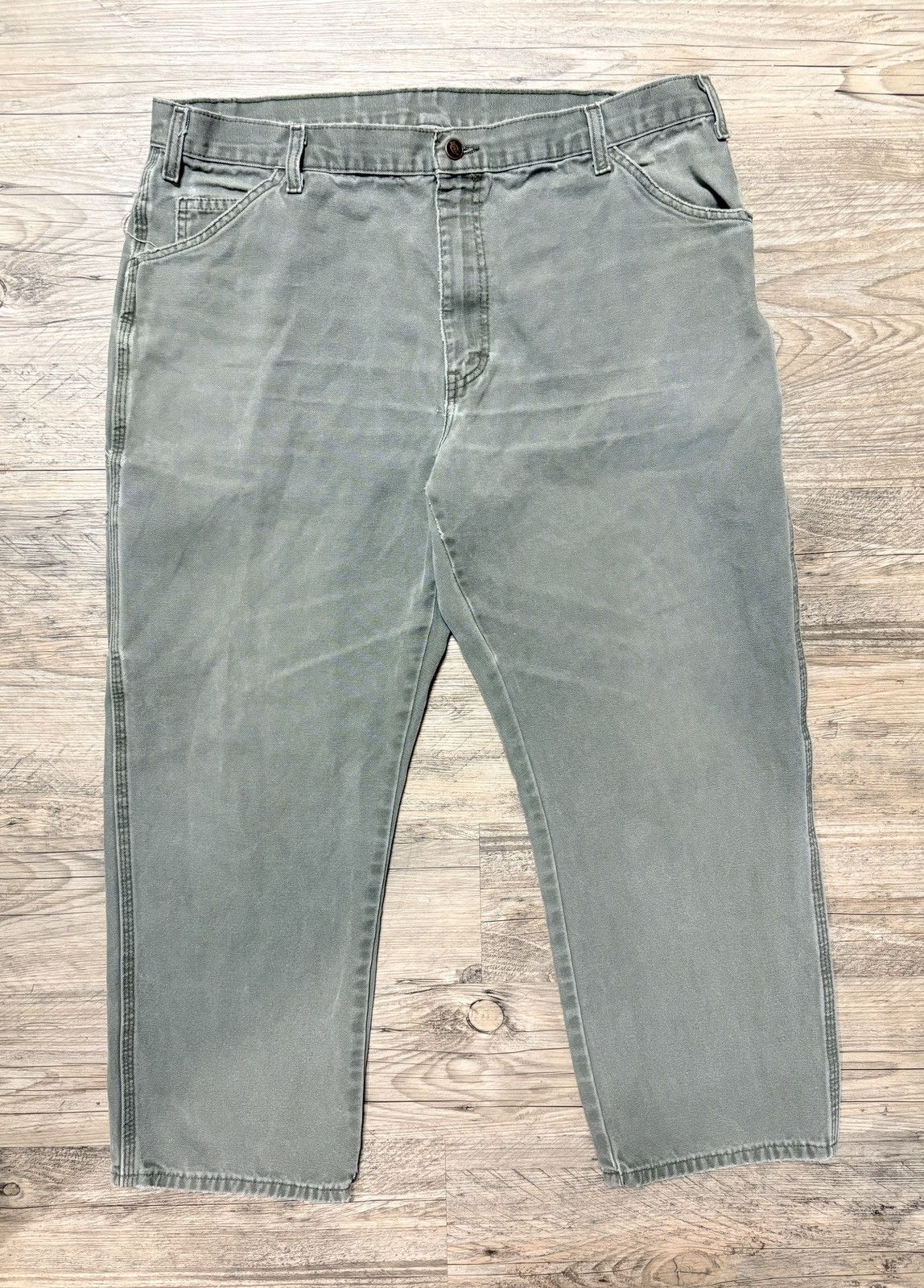 Dickies Vintage Dickies Work Pants Olive Green Size US 38 / EU 54 - 1 Thumbnail