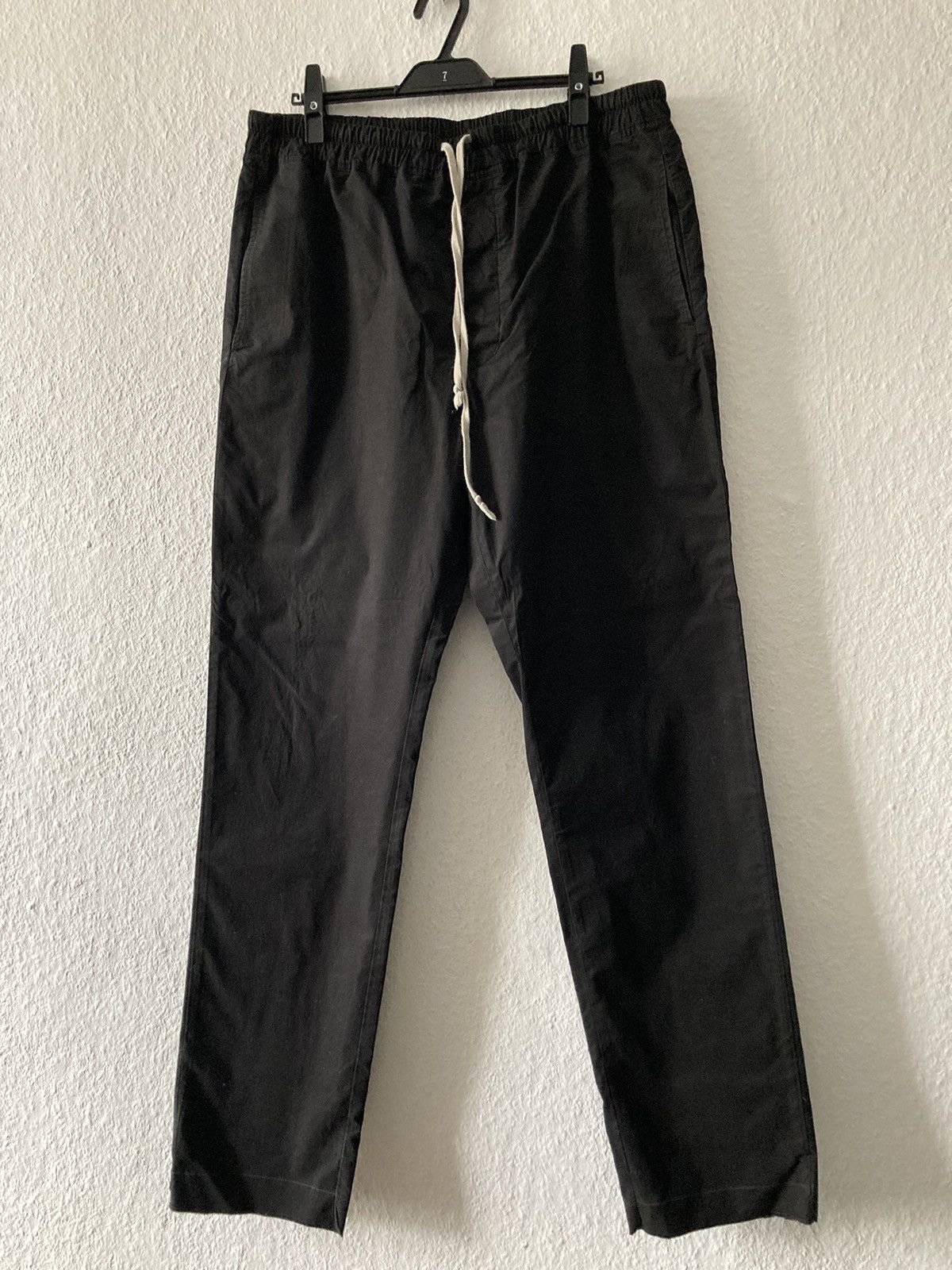 パンツ Rickowens 23ss Drawstring Long edfu Drawstring Slim Long in Black – SVRN