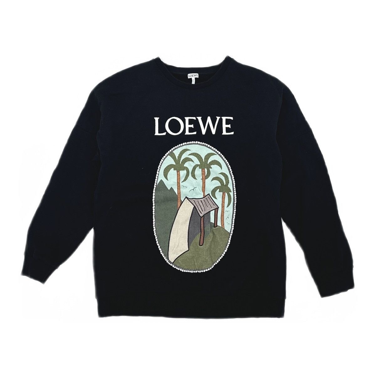 Loewe LOEWE 2021 Crewneck Sweatshirt Size M / US 6-8 / IT 42-44 - 1 Thumbnail