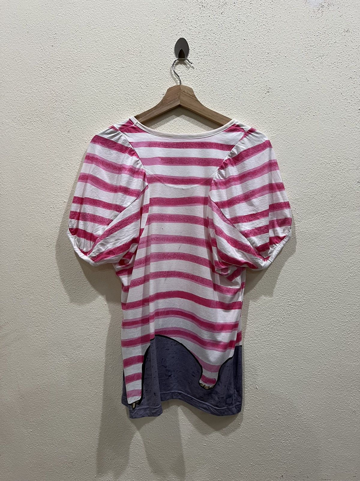 Issey Miyake Tsumori Chisato Striped Tshirt Size L / US 10 / IT 46 - 7 Thumbnail