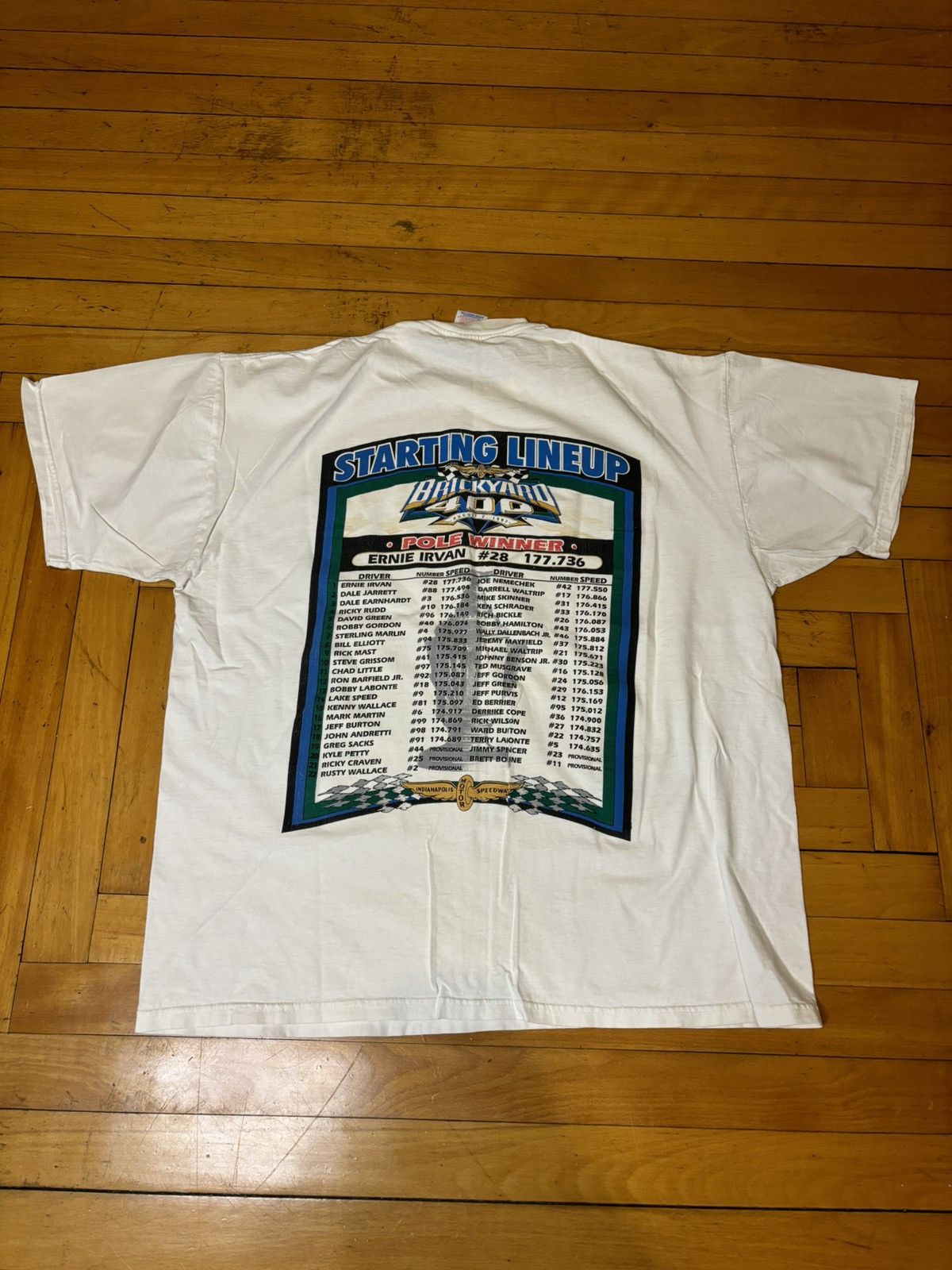 NASCAR × Vintage NASCAR 1997 brickyard 400 speedway vintage shirt Size US XL / EU 56 / 4 - 4 Thumbnail