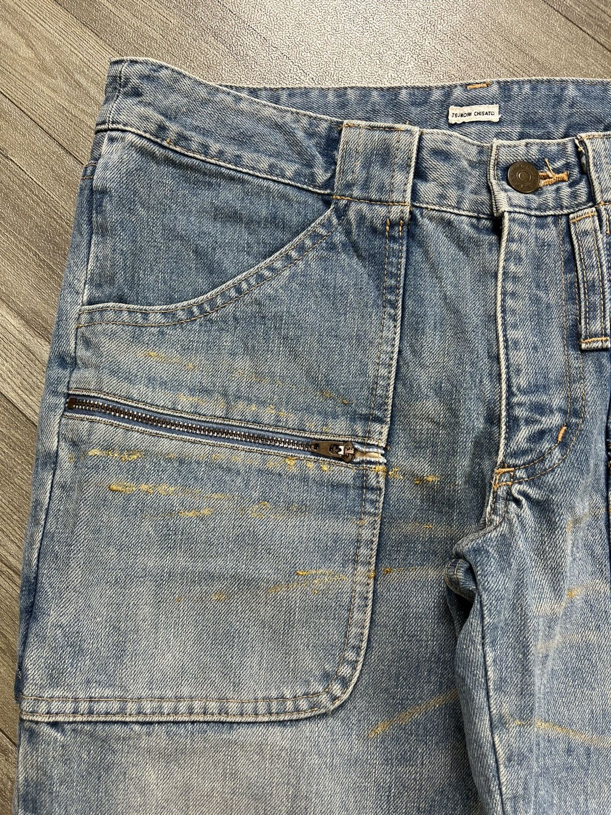 Issey Miyake Tsumori Chisato Issey Miyake Carpenter Zip Up Ankle Jeans Size US 30 / EU 46 - 6 Thumbnail
