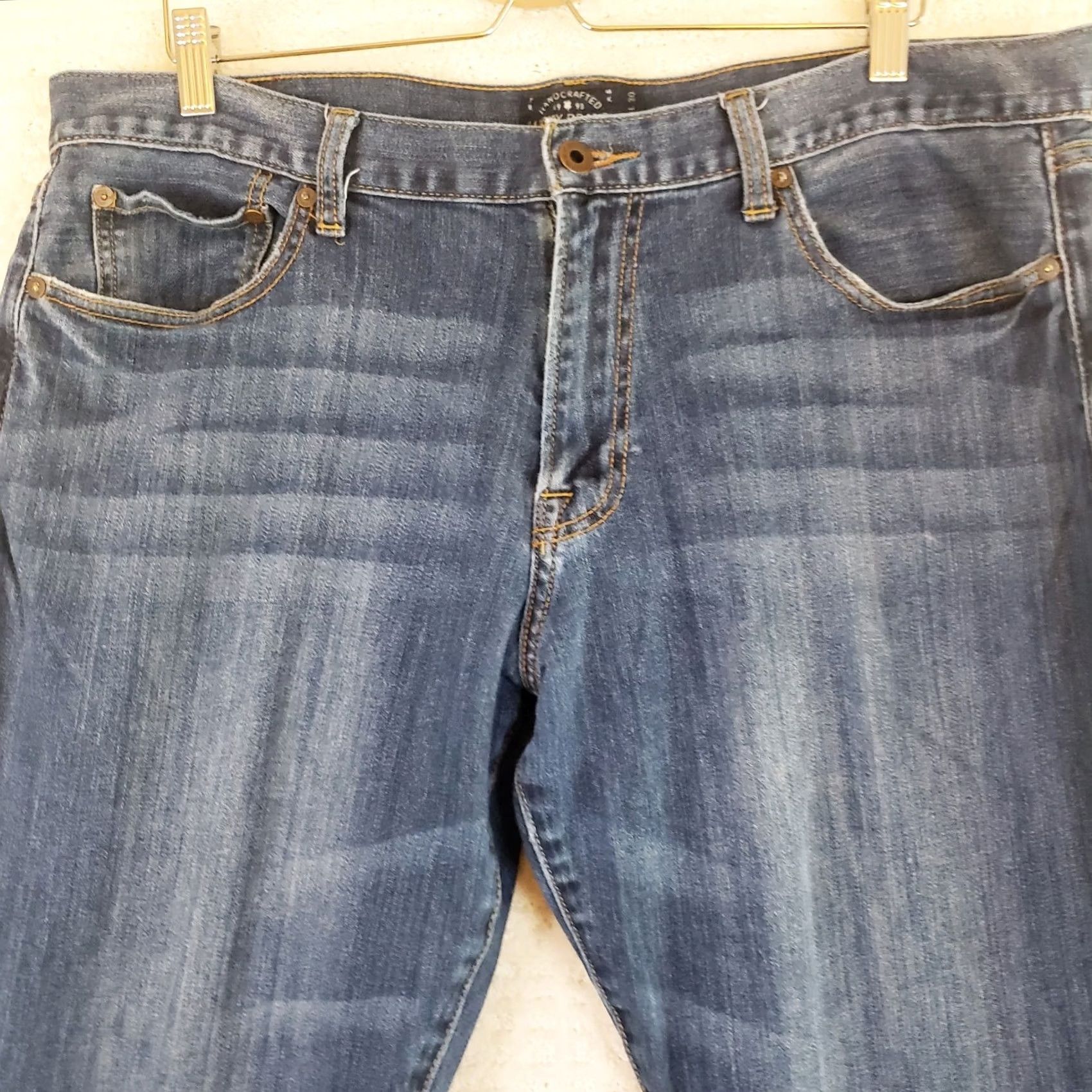Lucky Brand Lucky Brand Men's 221 Original Straight Jeans Blue Wash Stretch Denim 38x30 Size US 38 / EU 54 - 3 Thumbnail