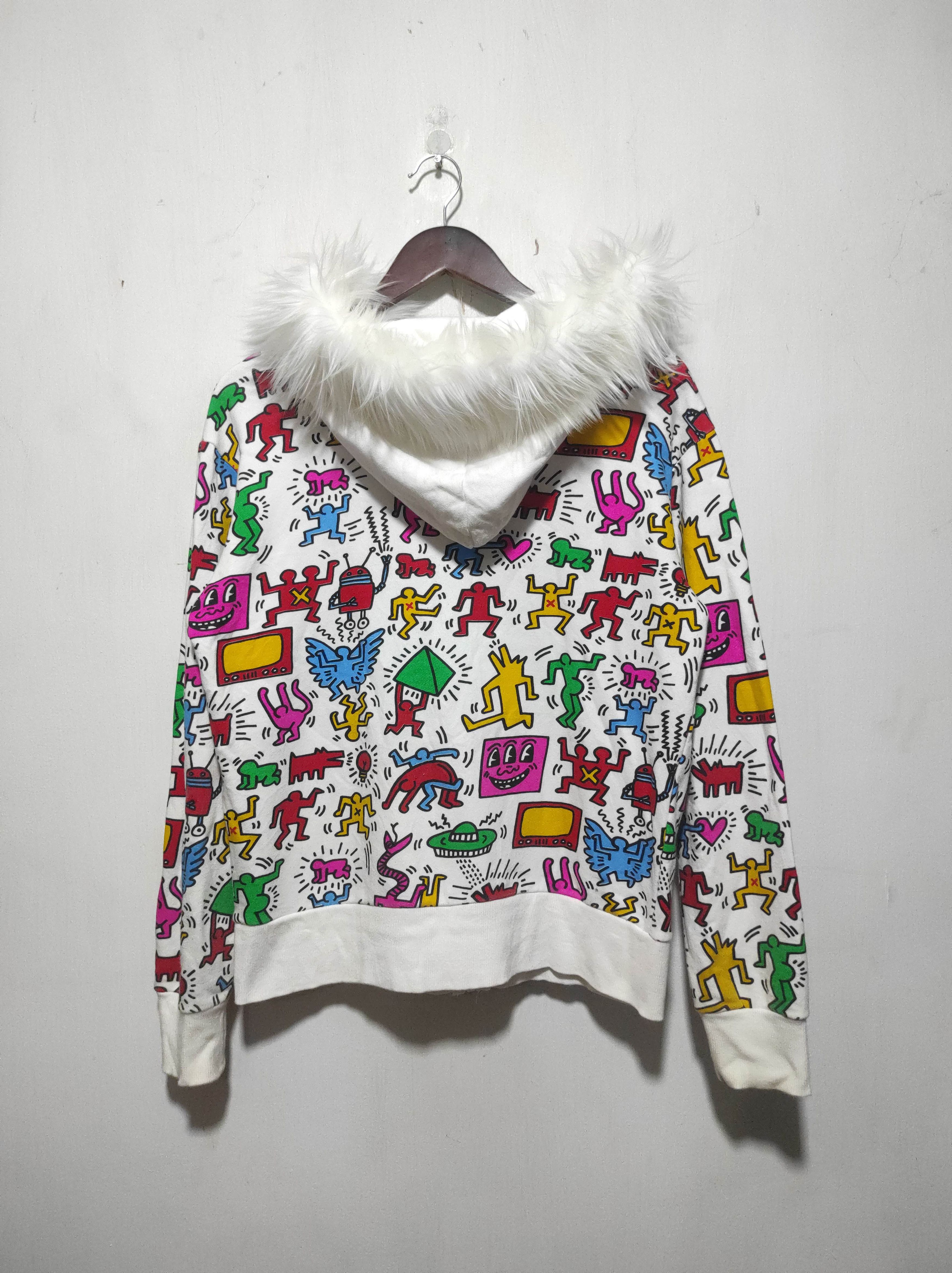 If Six Was Nine Big Bang x Keith Haring Zip Fur Hoodie if6was9 LGB style Size US M / EU 48-50 / 2 - 15 Thumbnail