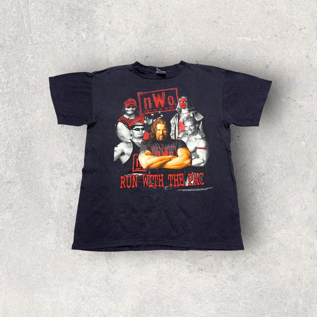 Tultex × Vintage × WCW/nWo Vintage New World Order tee Size US L / EU 52-54 / 3 - 1 Thumbnail