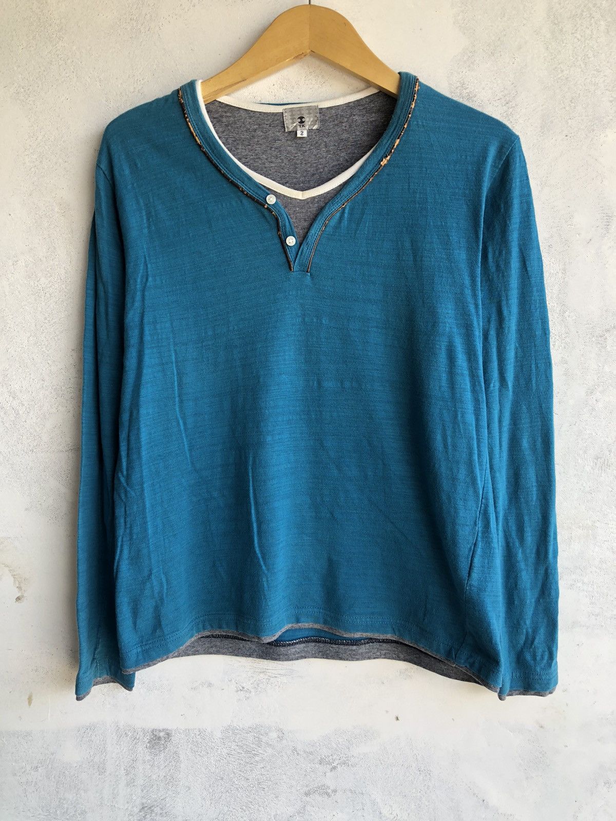 Hysteric Glamour Japanese Double Layer Takeo kikuchi LongSleeve Ifsix Style Size US M / EU 48-50 / 2 - 1 Thumbnail