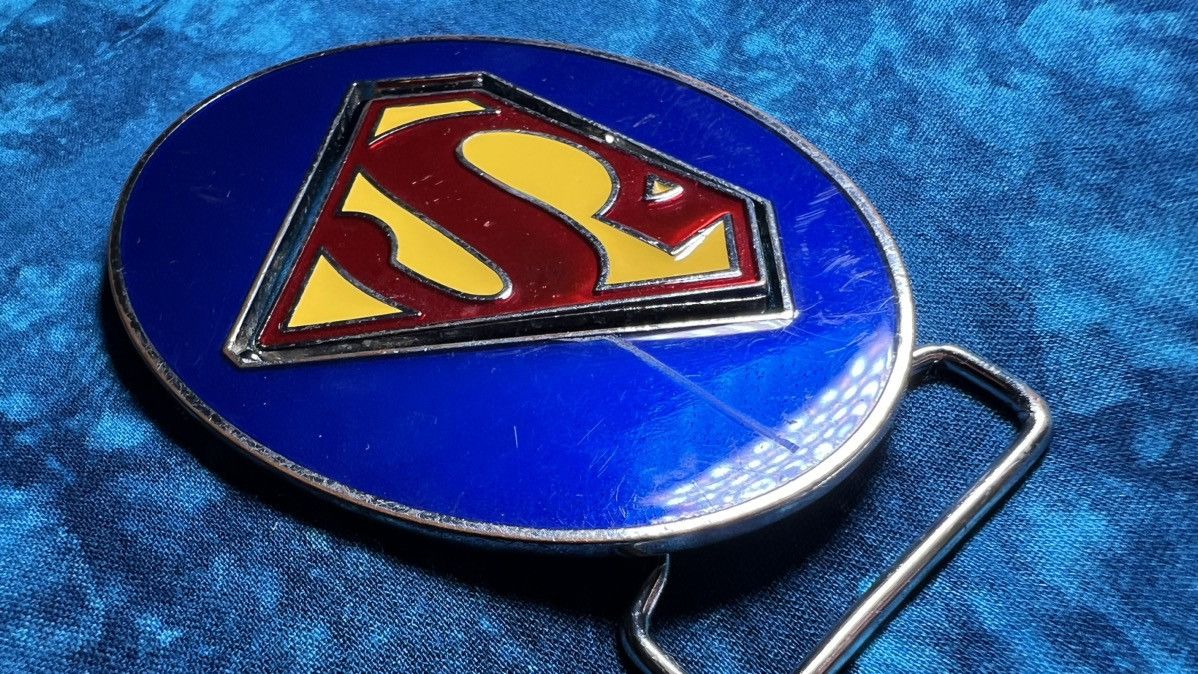 Marvel Comics Y2K Superman Big Logo Belts Size ONE SIZE - 4 Thumbnail