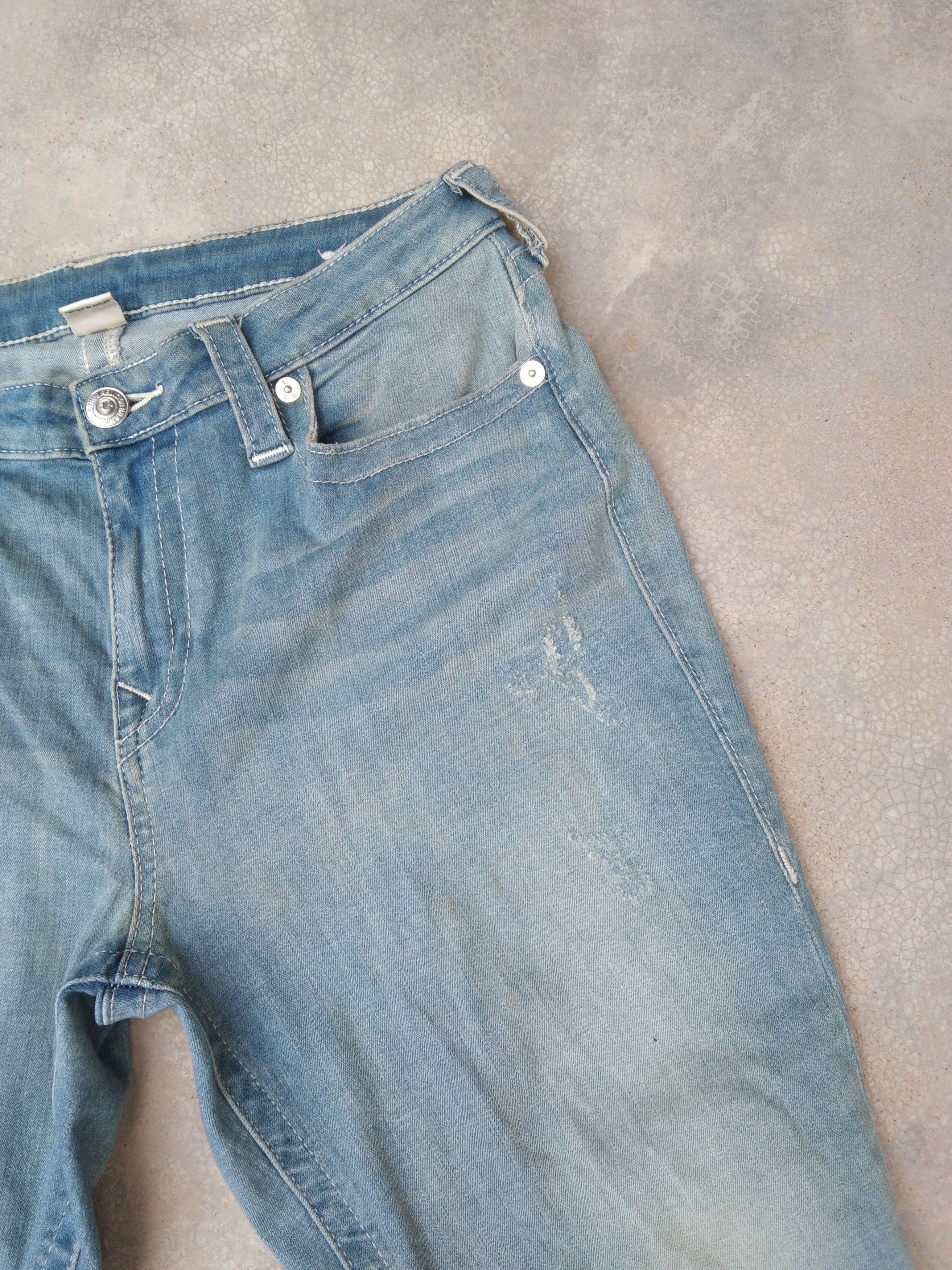 Japanese Brand × Jean × True Religion True Religion Jeans Skinny Leg 32x30 Size US 32 / EU 48 - 5 Thumbnail