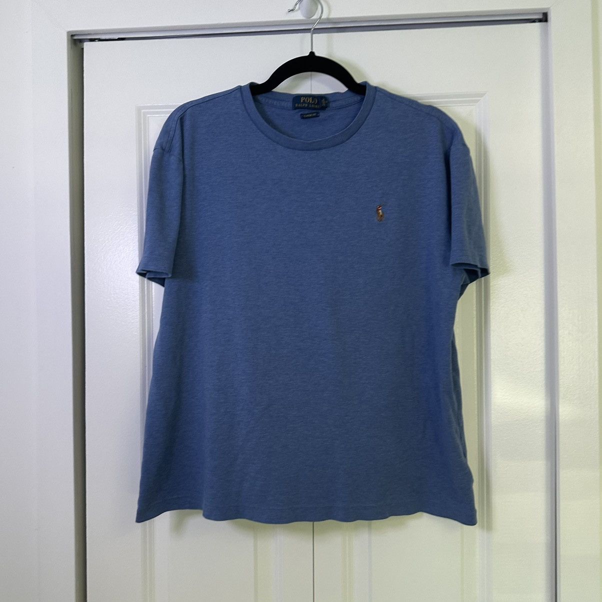 Polo Ralph Lauren Polo Ralph Lauren Men’s 100% Cotton T-Shirt Blue Medium Size US M / EU 48-50 / 2 - 1 Thumbnail