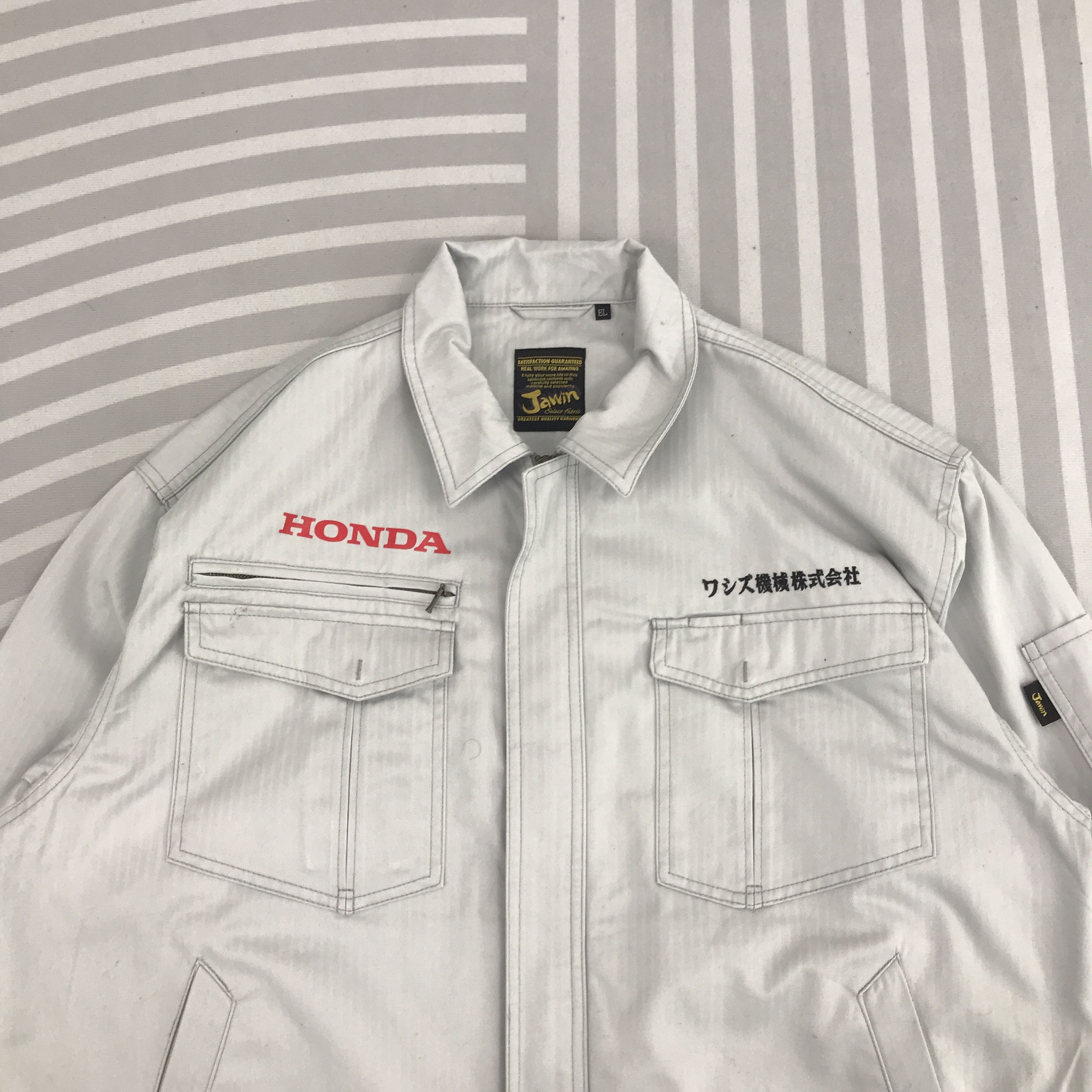 Sports Specialties × Vintage Vintage Honda Racing work uniform Japan custom jacket Size US L / EU 52-54 / 3 - 3 Thumbnail