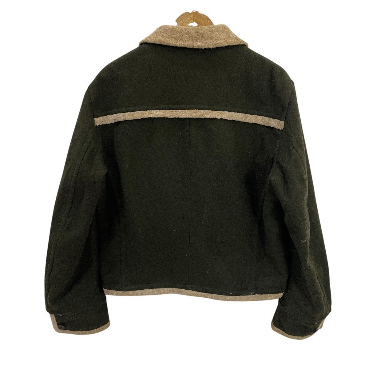 Ermenegildo Zegna Vintage Ez By Zegna Sherpa Fleece Jacket Size US L / EU 52-54 / 3 - 8 Thumbnail