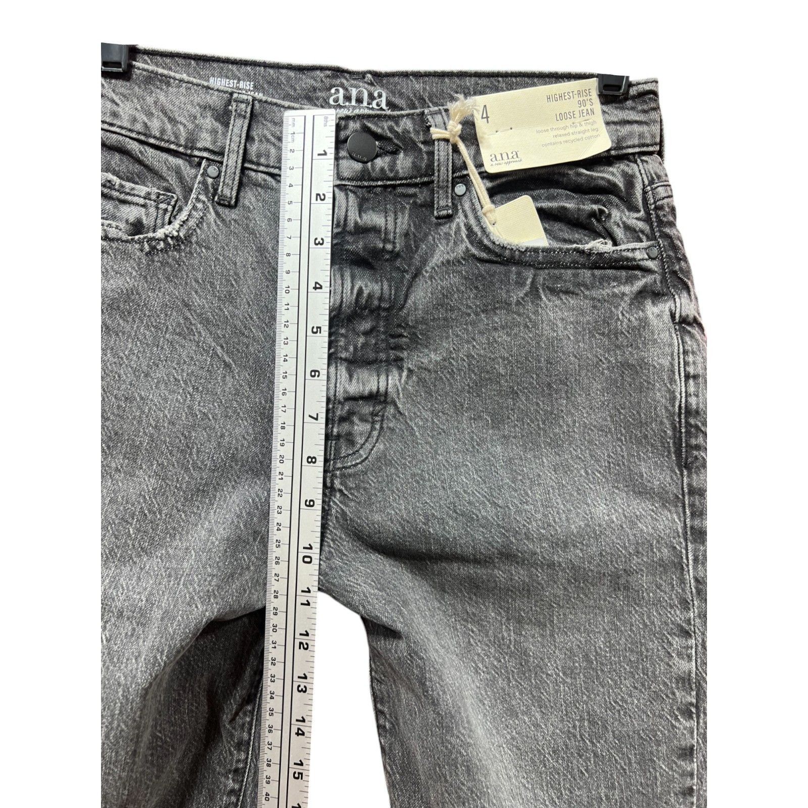 Other A.N.A - Women's 90'S Baggy Jeans Loose Fit - Relaxed Straigh Size 26" / US 2 / IT 38 - 5 Thumbnail