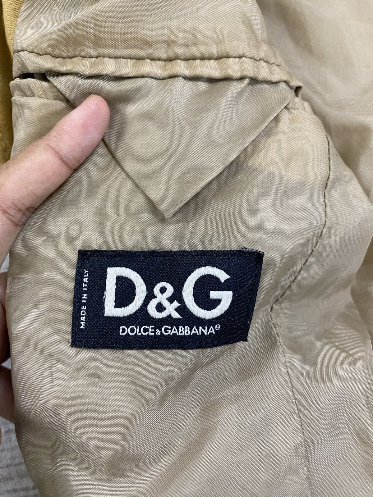 Dolce & Gabbana Vintage Dolce & Gabana Double Button Blazer Jacket Size US M / EU 48-50 / 2 - 9 Thumbnail