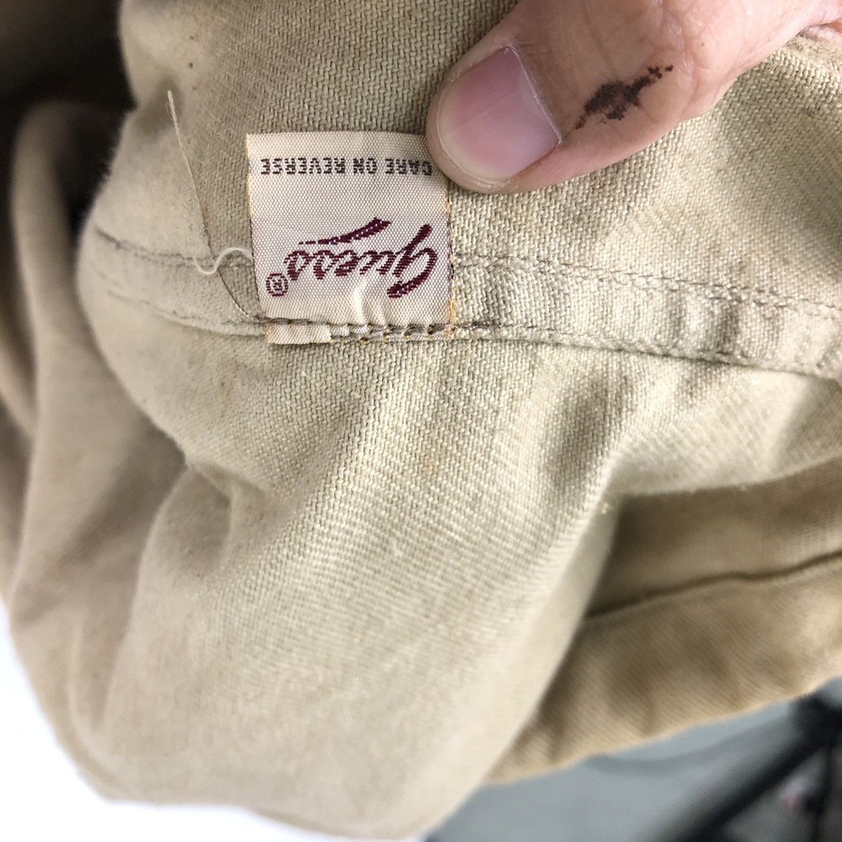 Japanese Brand VINTAGE CHORE WORK JACKET CARGO POCKET GUESS HONG KONG Size US XL / EU 56 / 4 - 14 Thumbnail