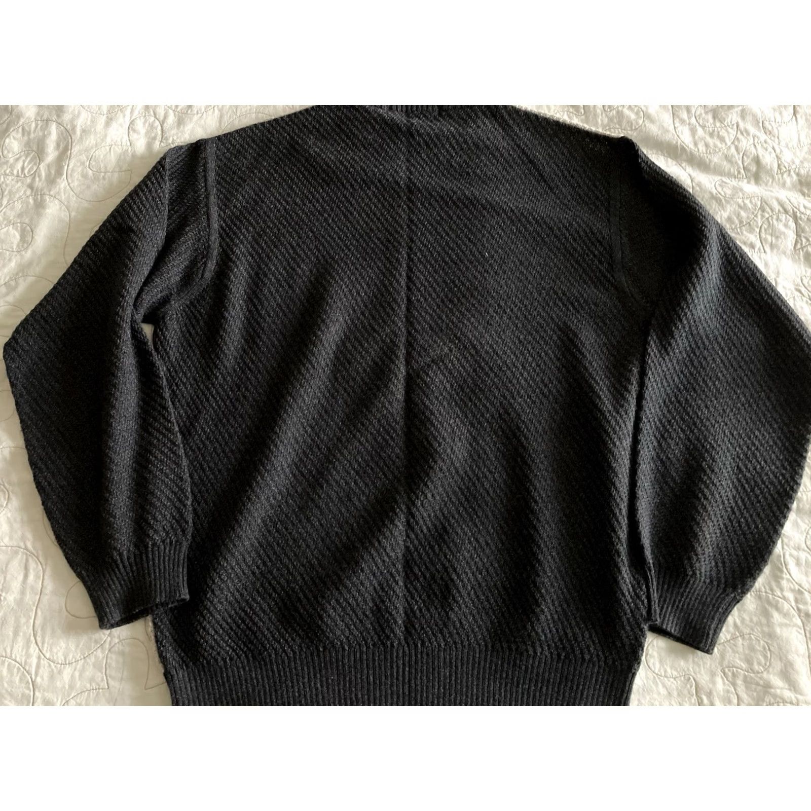 Jim Thompson VINTAGE Norm Thompson 3D Knit Sweater Men Size US L / EU 52-54 / 3 - 3 Thumbnail