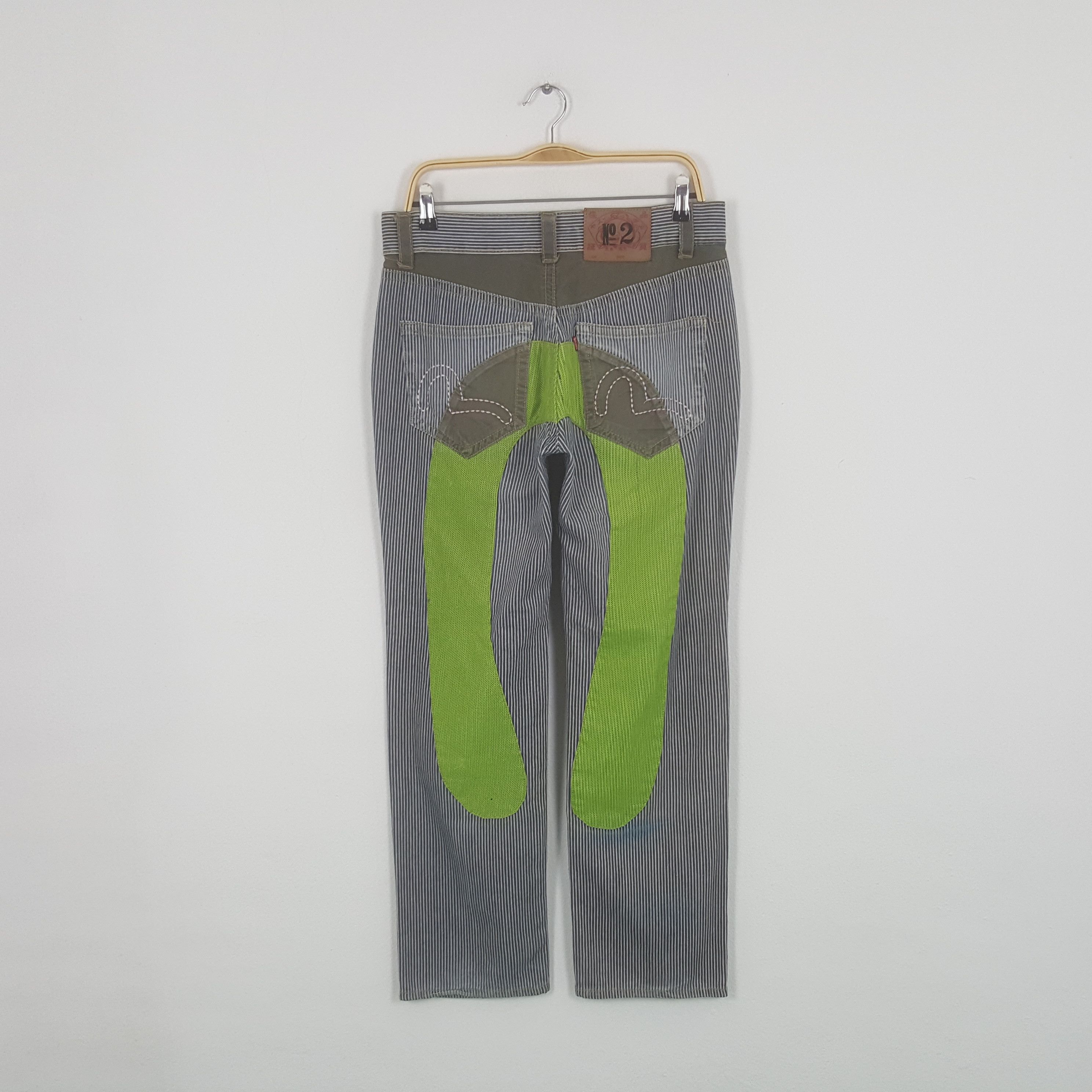 Japanese Brand Vintage Evisu Japanese Brand No 2 Daicock Denim Jeans Size US 31 - 1 Thumbnail