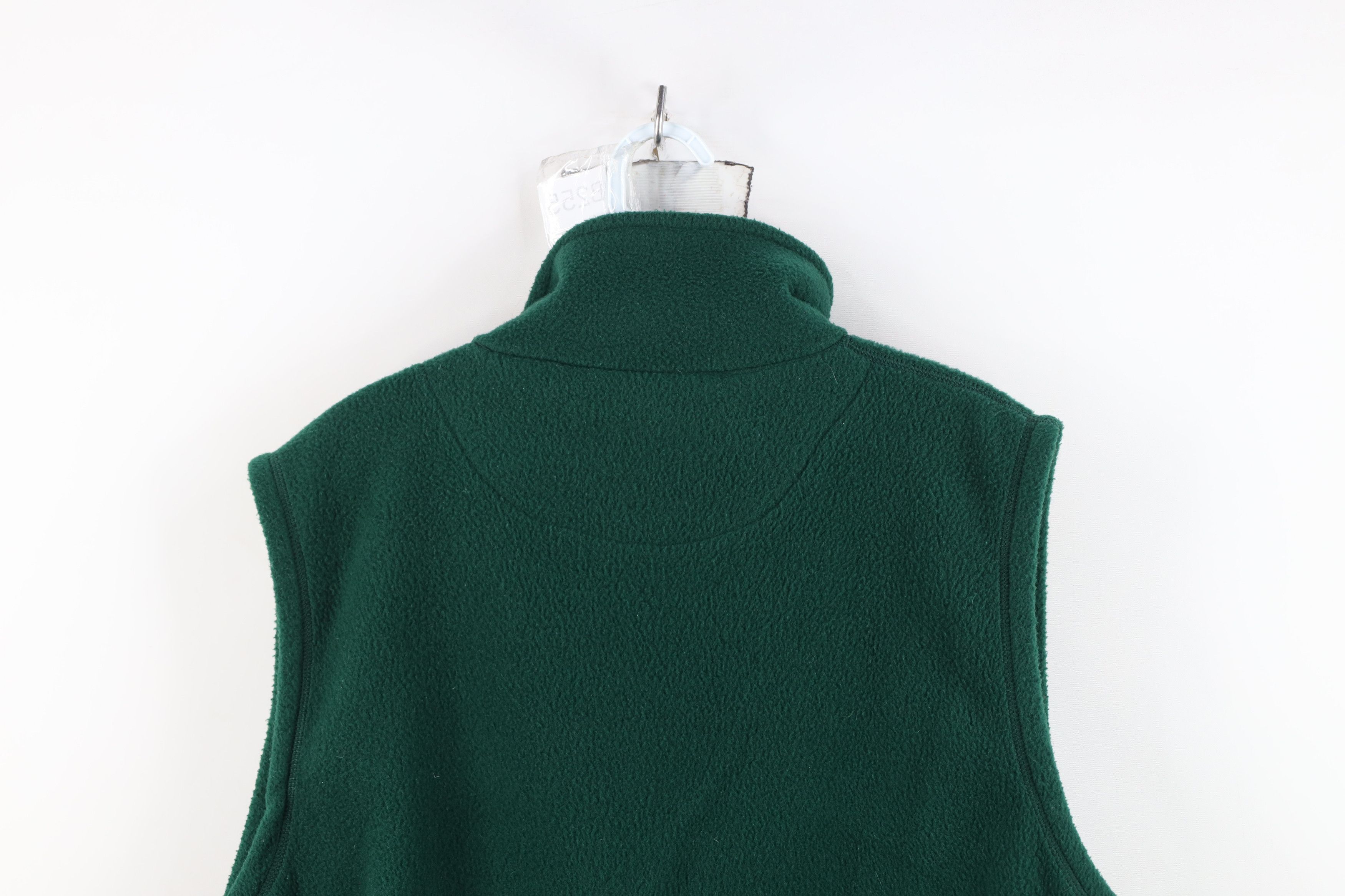 Jeep Vintage 90s Jeep Motor Co Gear Fleece Vest Jacket Green Size XL / US 12-14 / IT 48-50 - 13 Thumbnail