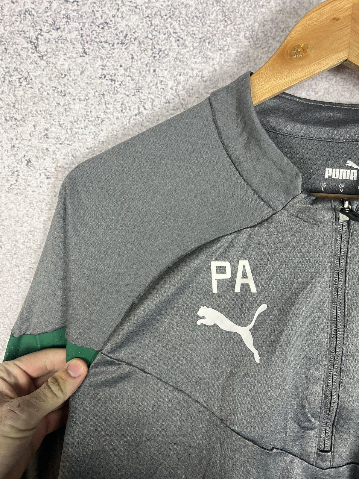 Puma Borussia Mönchengladbach Soccer Track Top Sweatshirt