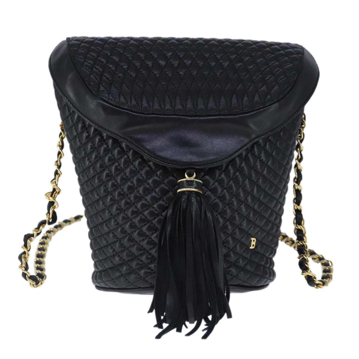 Bally Black Leather Shoulder Bag (Pre-Owned) Size ONE SIZE - 1 Thumbnail